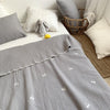 Cotton Quilted Sewing Bed Cover 3pc