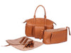 Leather Mother And Baby Handbag