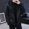 Fleece Jacket Fur One-piece Hooded Coat