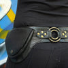 Mini belt Bag With Metal Buckle Flap