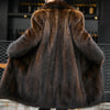 Whole Mink Casual Business Fur Long Mink Velvet Fur Male