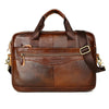 Cowhide Men's Leather Business Bag