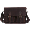 Classic England Style Genuine Leather Cross Body Sling