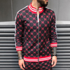 Men's Sportswear 3D Sweater Stand Collar Jacket Top