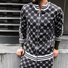 Men's Sportswear 3D Sweater Stand Collar Jacket Top