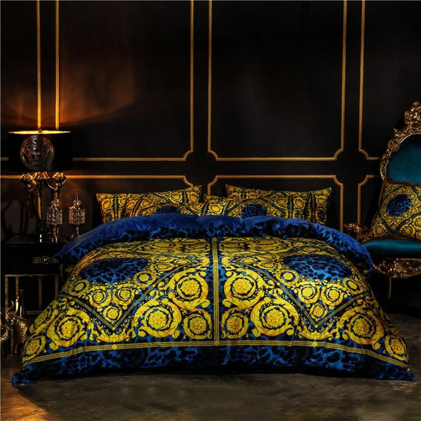 Luxury Bedding Thick Fleece Duvet Cover 4/6pcs