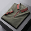 High End Luxury Mulberry Silk Polo Shirt