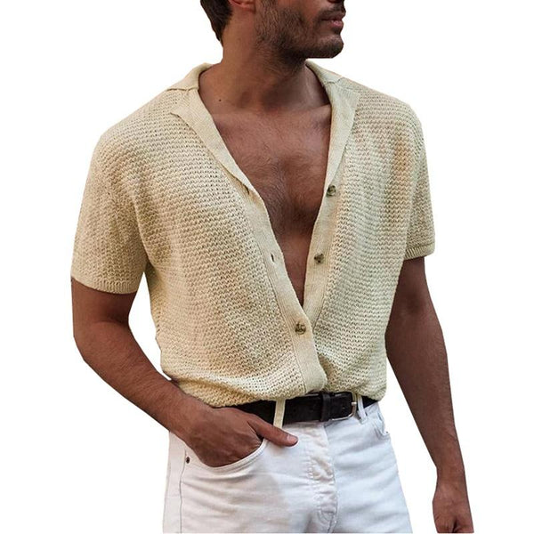 Knitted Cardigan Shirts