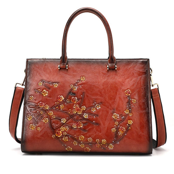 National Style Printed Handbag