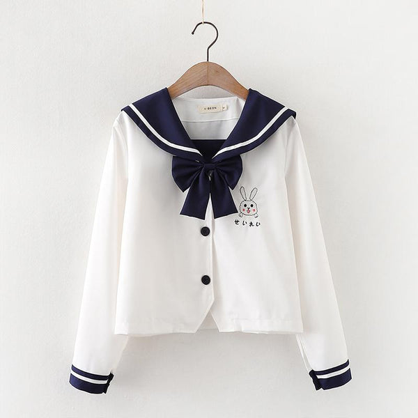 Japanese Lolita Kawaii White Shirts