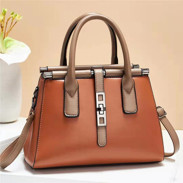 Fashionable One-shoulder Large Handbag