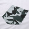 Winter Men's Solid Color Stitching Camouflage Round Neck Casual T-shirt