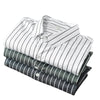 Casual Lapel Striped Loose Shirt