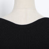 Women's Stitching Leather Sweater