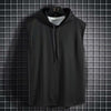 Youth Sports Fitness Waistcoat Hooded Top