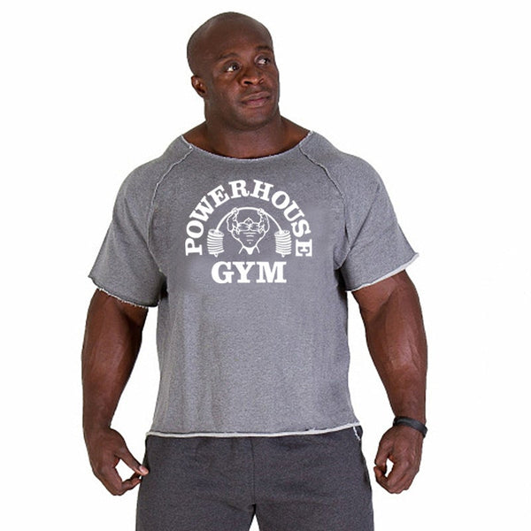 Gym Training Muscle Cotton Shirt