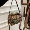 Tide Leopard Print Handbag