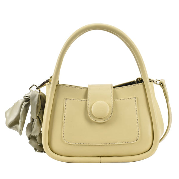 Three-Dimensional Silk Scarf Handbag
