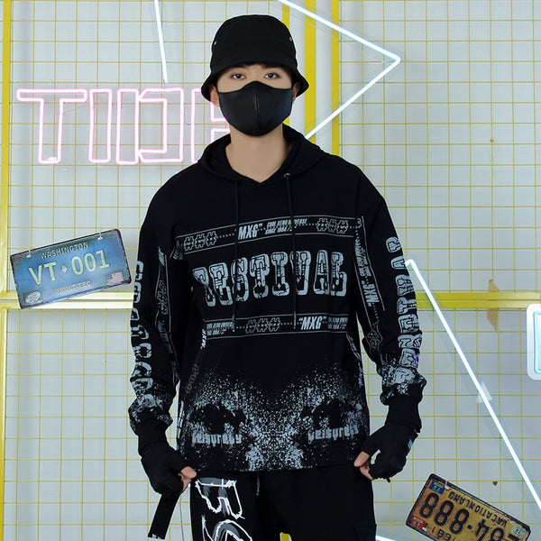 Sweater Hooded Hip Hop
