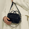Retro Chain Pattern One-shoulder Handbag