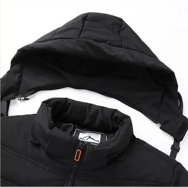 Hooded Polyester Cotton Coat
