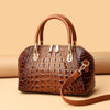 Leather Shell  Handbag