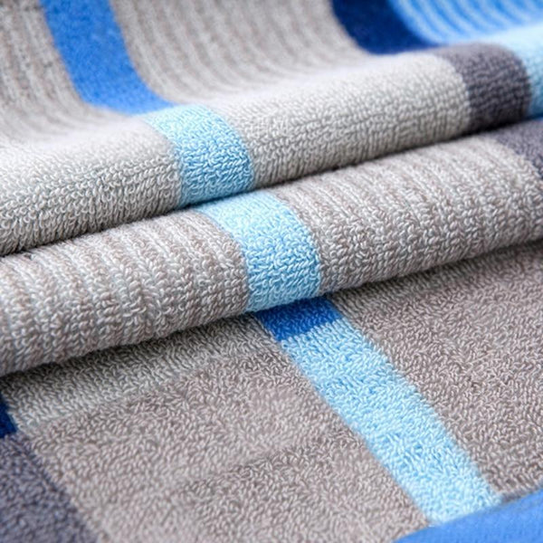 Checkered Soft Cotton Towel Bath USA