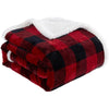 Winter Warm Comfortable Plaids Throw Blanket USA