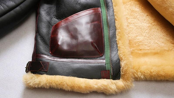 Genuine Sheep Leather Coat