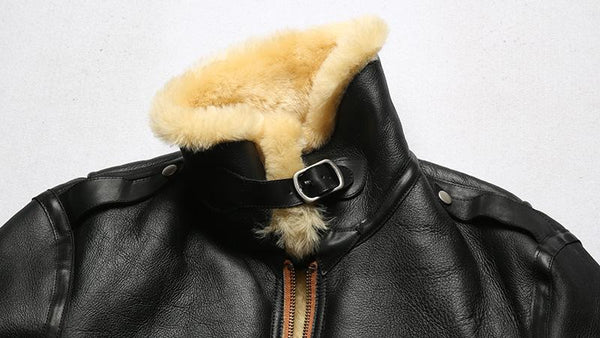 Genuine Sheep Leather Coat