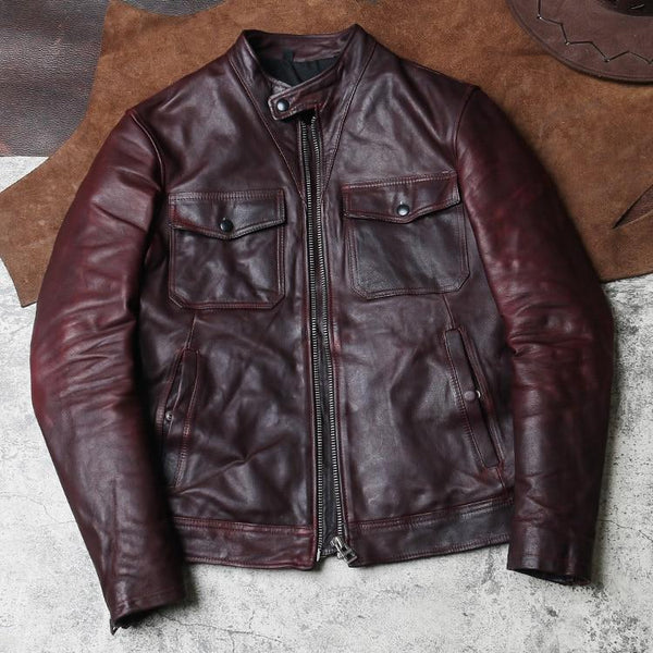 Quality Genuine Goat Leather Jacket