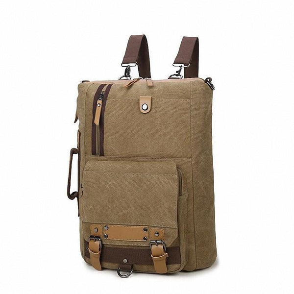 Canvas Multi-Function Backpack