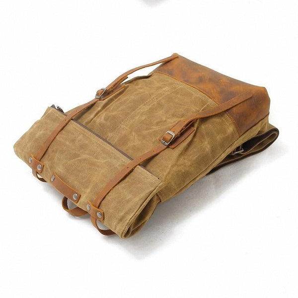 Vintage Waterproof  Canvas Backpack