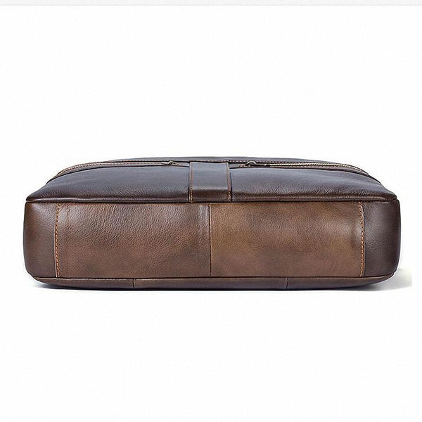 MidNight Leather Laptop Briefcase
