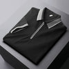 High End Luxury Mulberry Silk Polo Shirt